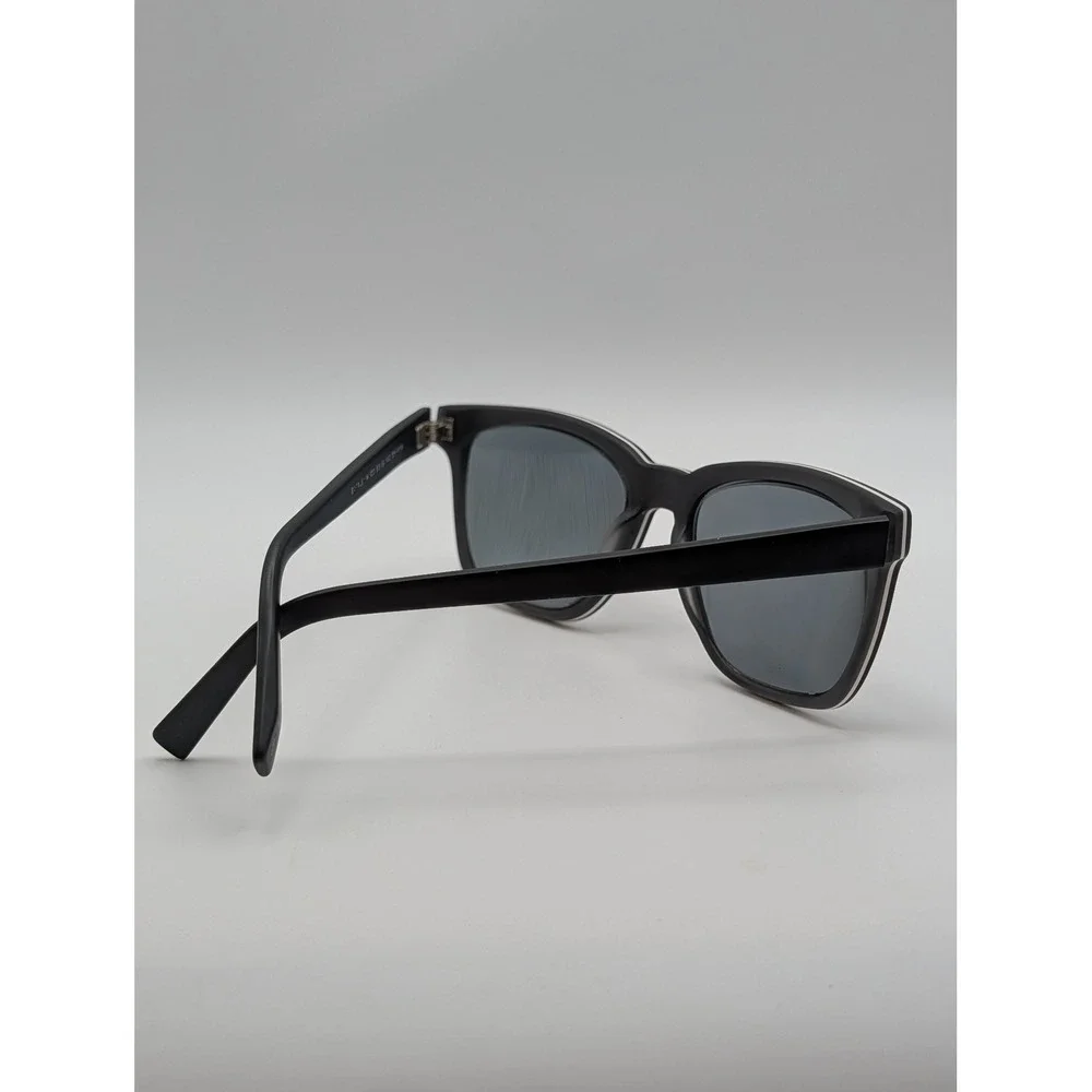 Warby Parker Barkley M103 Matte Black Sunglasses Gray Lenses 53-18-142 Unisex